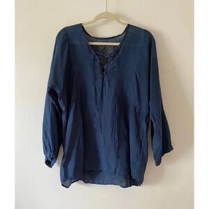 Johnny Was Blouse Women’s XS Pete & Greta SilkTop